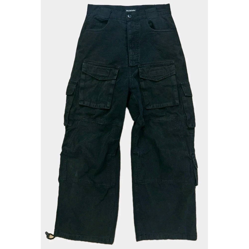 Balenciaga Black Cargo Pants